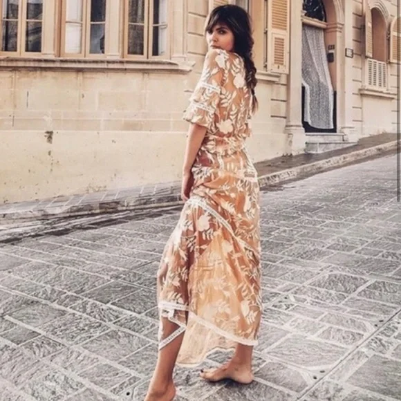 For Love and Lemons Emelia Top and Maxi skirt set - Picture 3 of 7